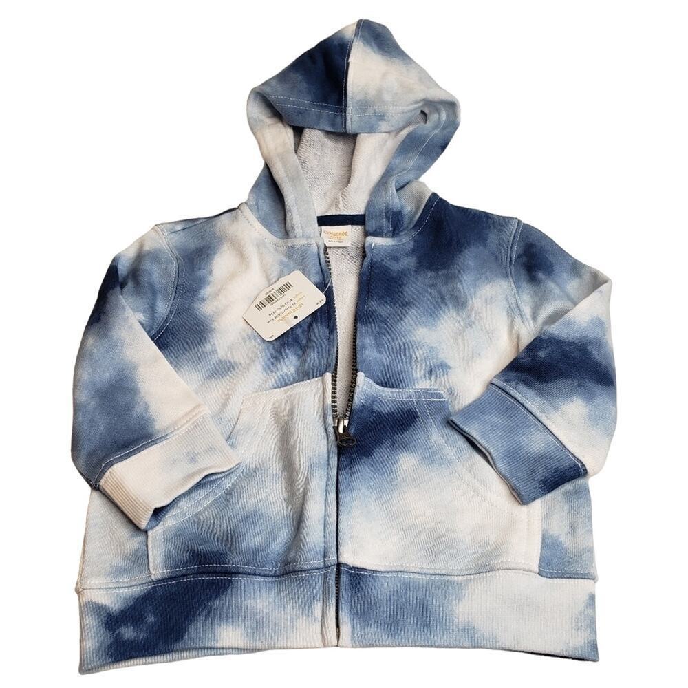 Gymboree Hooded Zip-Up Tie Dyed Hoodie 12 - 18 Months NEW
